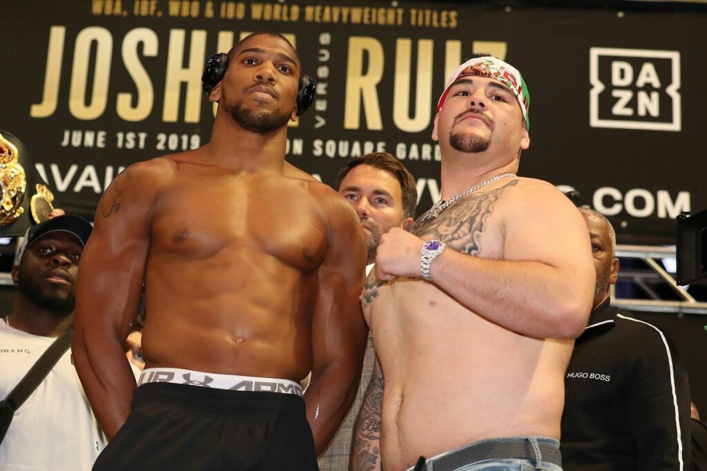 Anthony Joshua vs Andy Ruiz Jnr